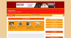 Desktop Screenshot of food-recipe.net