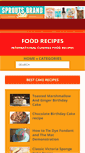 Mobile Screenshot of food-recipe.net